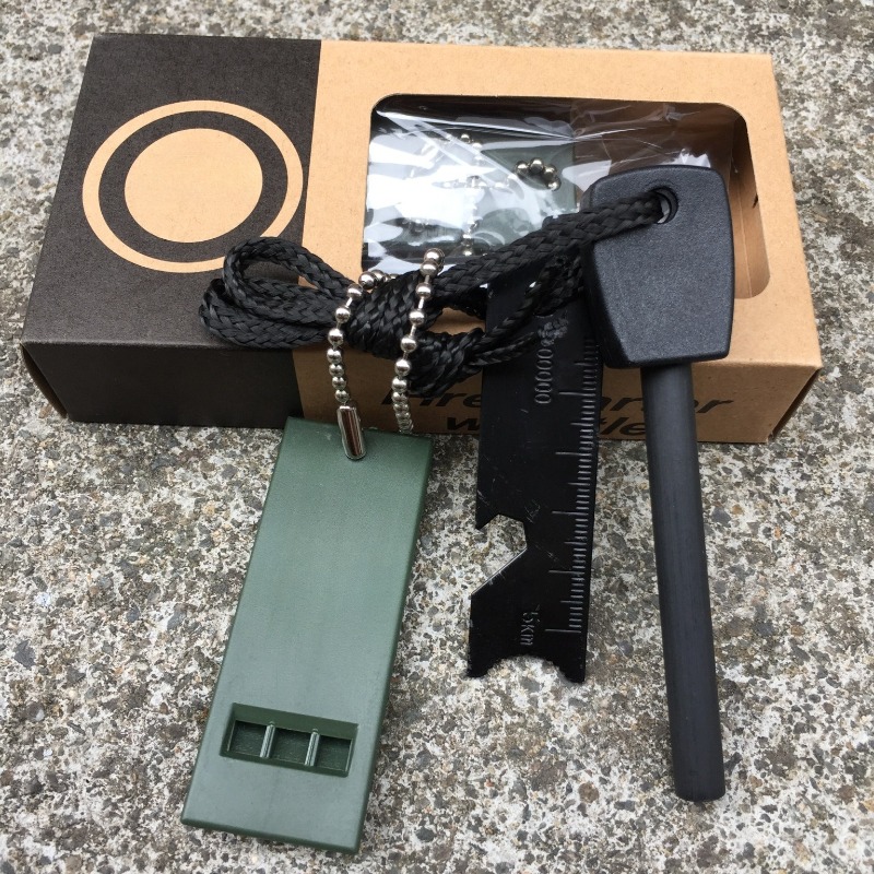 Fire Starter Flint - Outdoor Survival Fire Starter Kit, Ferrocerium