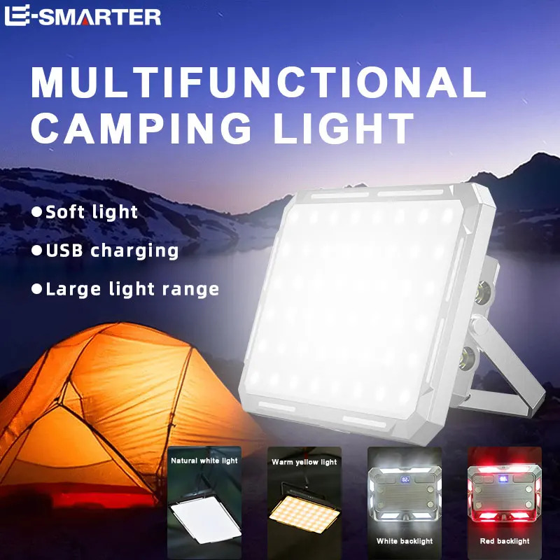 Outdoor Camping Lampe - LED Camping Tent Light Rechargeable Searchlight