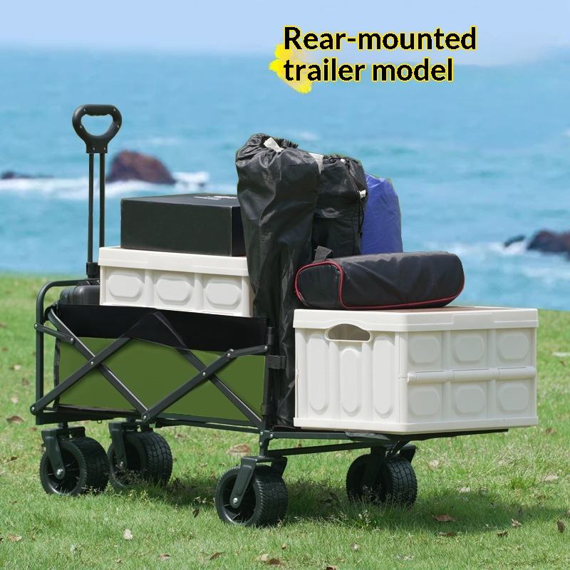 Outdoor Camping Table - Factory Sale Four Wheel Platform Camping