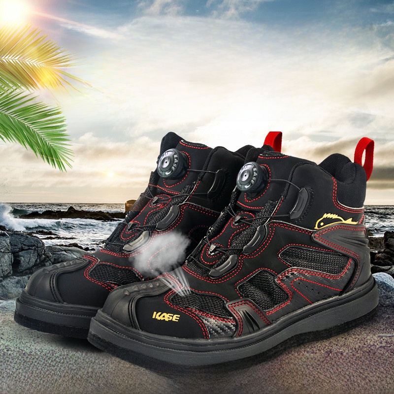 Outdoor Camping Gear Brands - Ultra-Light Waterproof Anti-Slip Fishing Shoes Fur