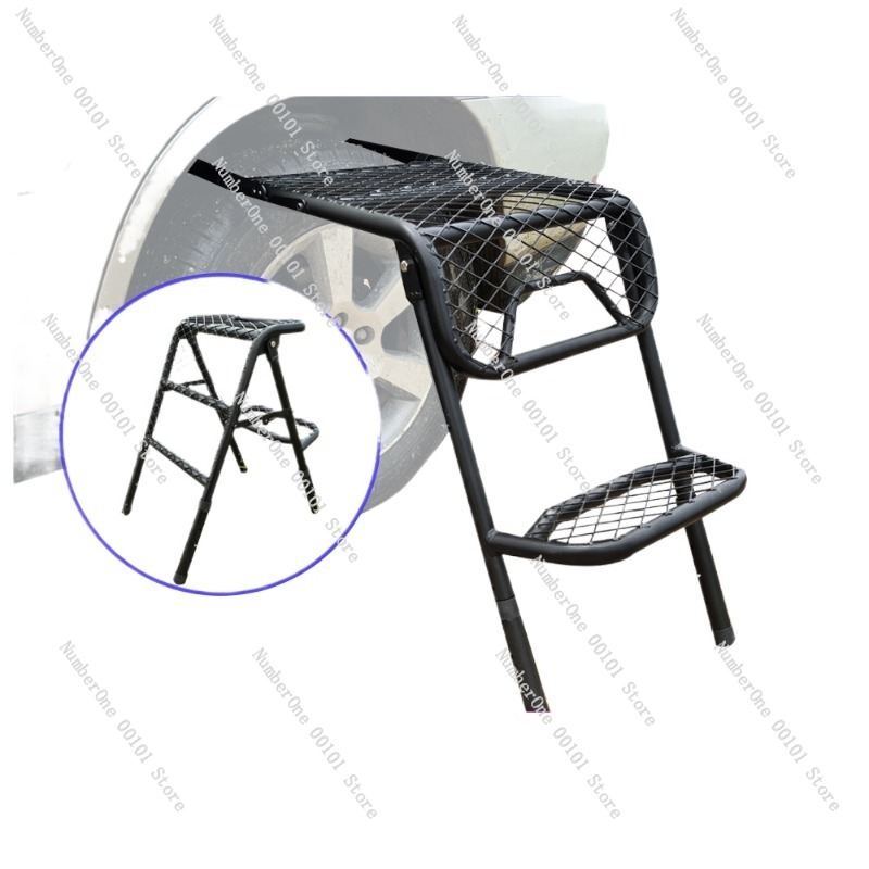 Outdoor Camping Table - Outdoor Folding Ladder and Table Combination