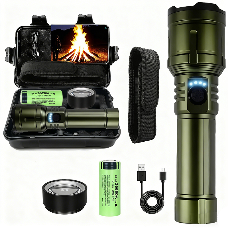 Outdoor Camping Lampe - Ultra Powerful Flashlight Concentrating Ignition Flashlight