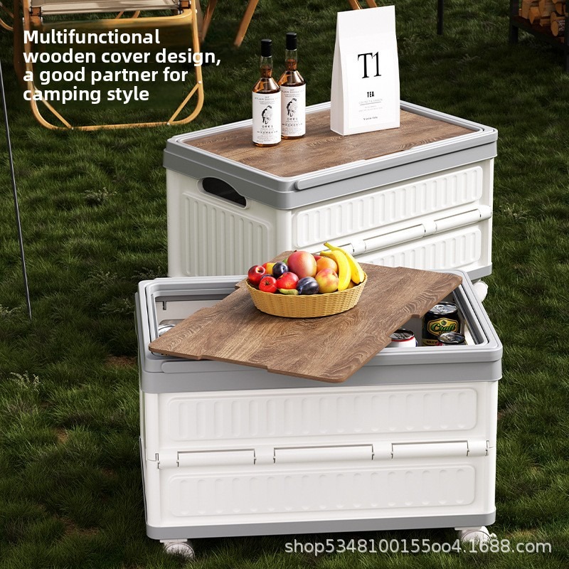 Organizer Folding Picnic Box C - Outdoor Camping Folding Storage Box review and price