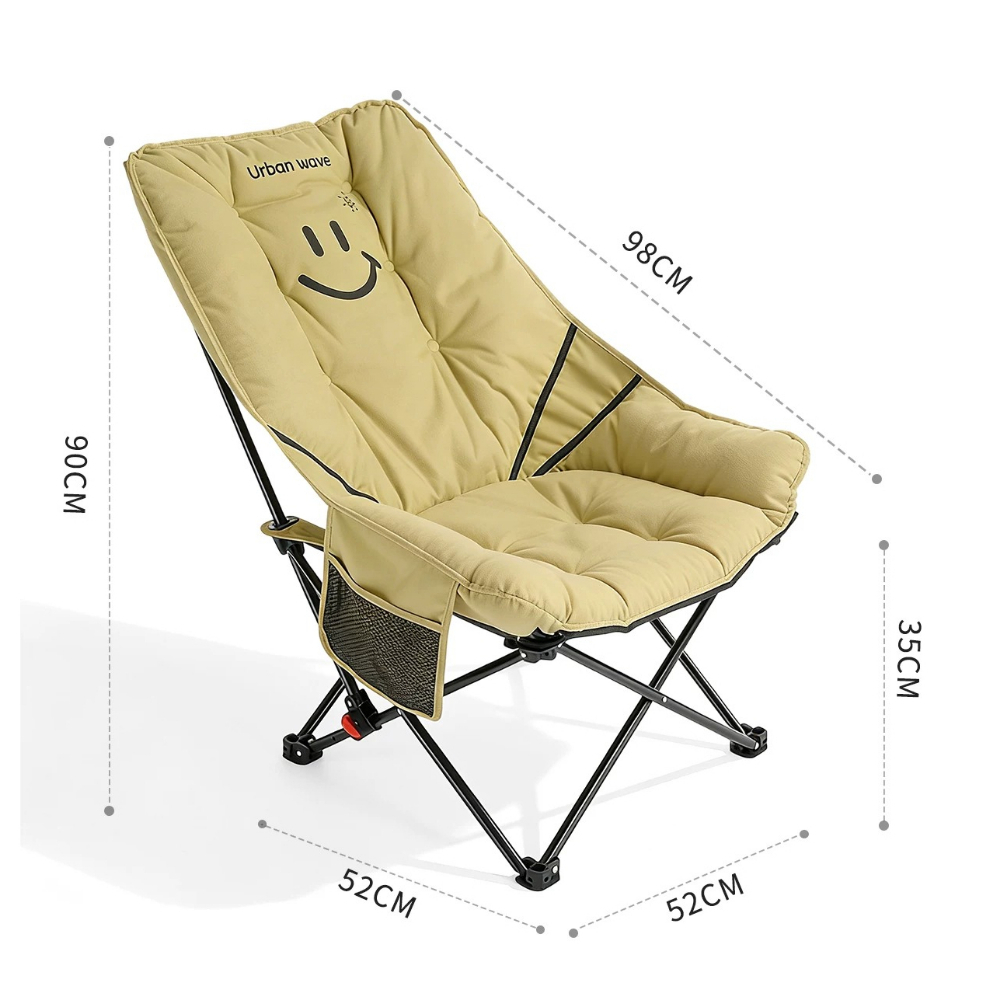 High-back Portable Moon Foldin - Outdoor Camping High Chair review and price