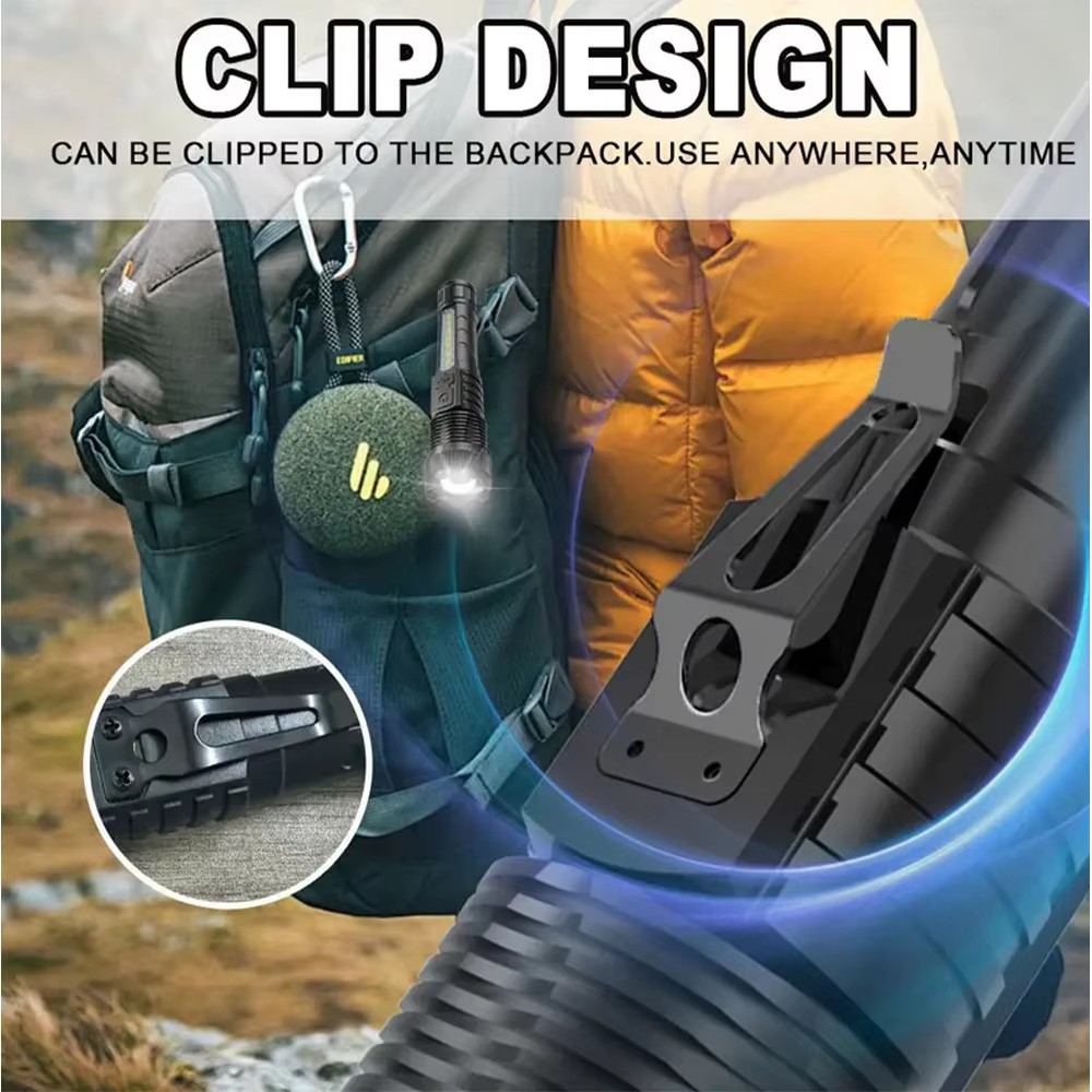 2pcs/set High Power LED Flashl - Outdoor Camping Glamping Share review and price