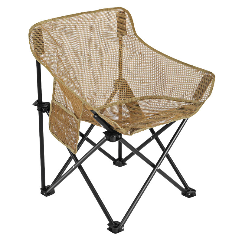 Breathable Mesh High Back Fold - Outdoor Camping High Chair review and price