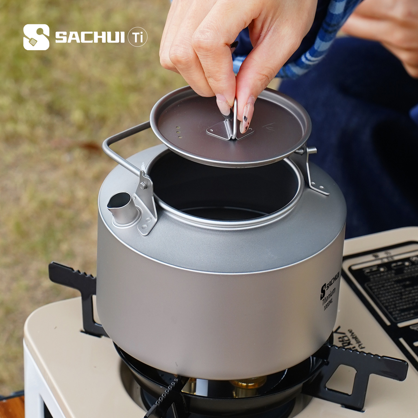 1000ML Pure Titanium Kettle Ou - Outdoor Camping World review and price