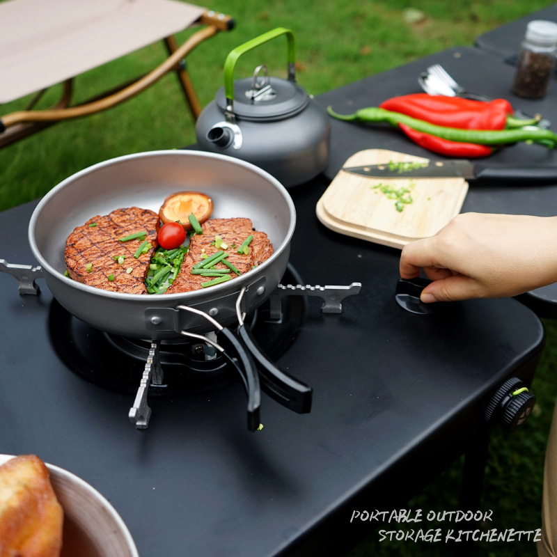 Portable Mobile Camping Kitche - Outdoor Camping Folding Storage Box review and price