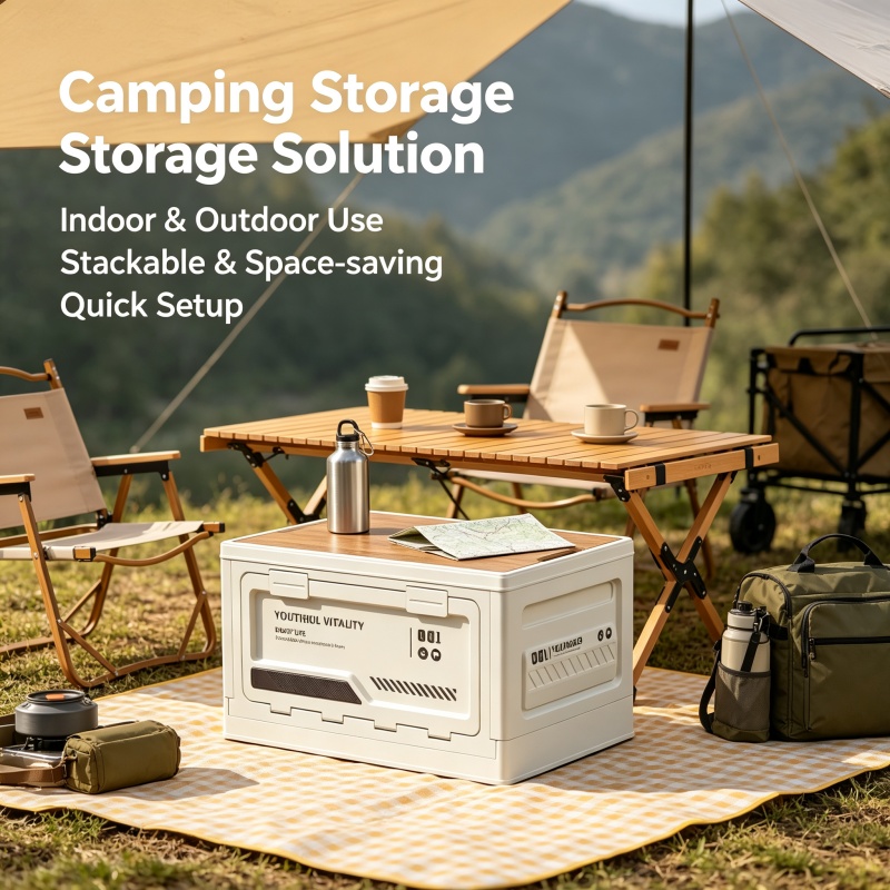 Outdoor Storage Box Camping Fo - Outdoor Camping Folding Storage Box review and price
