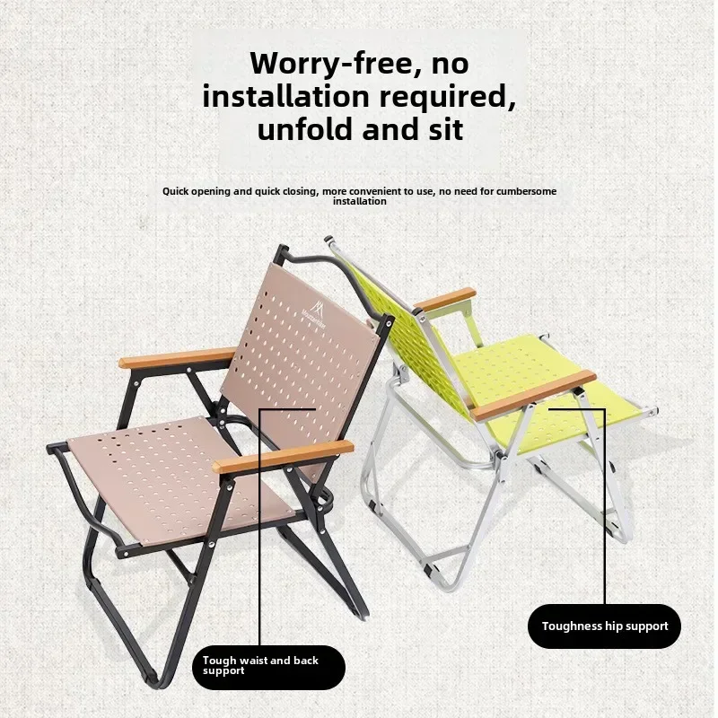 MOUNTAINHIKER Camping Chair Po - Outdoor Camping High Chair review and price