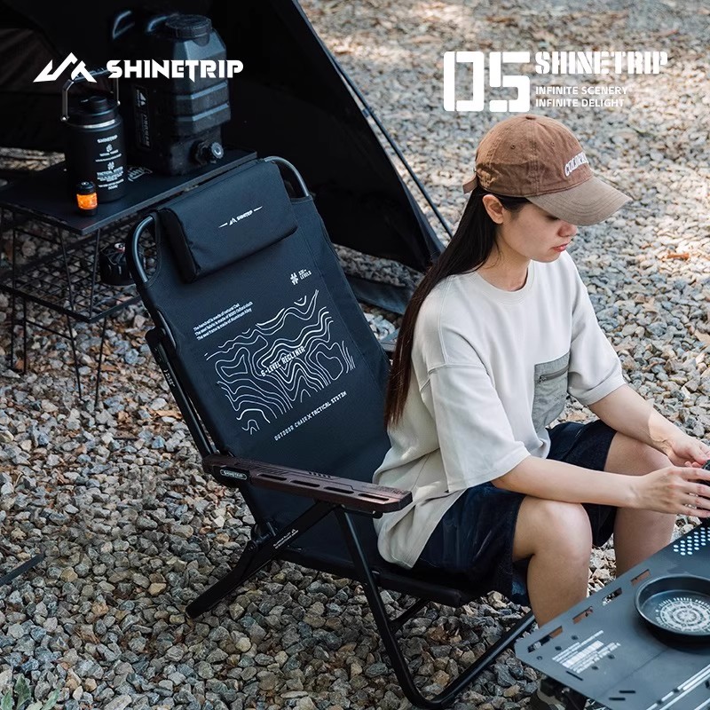 ShineTrip Outdoor Folding Loun - Outdoor Camping High Chair review and price