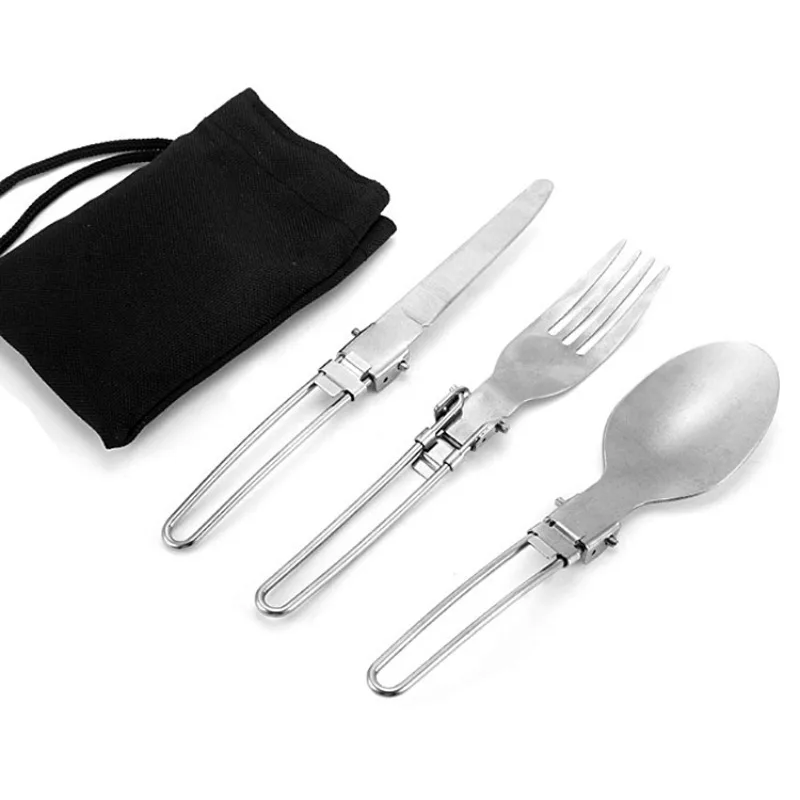 1-10PCS Foldable Camping Forks - Outdoor Camping Glamping Share review and price
