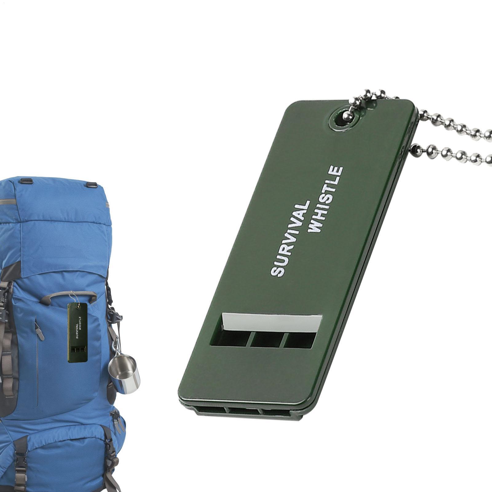 1PCS 3-Frequency Whistle High  - Outdoor Camping Essential Gear review and price