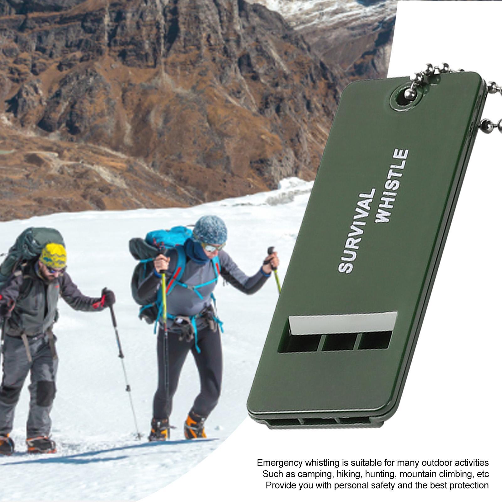 1PCS 3-Frequency Whistle High  - Outdoor Camping Essential Gear review and price