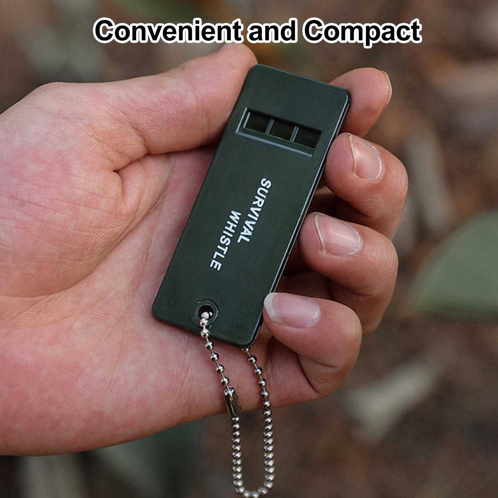 1PCS 3-Frequency Whistle High  - Outdoor Camping Essential Gear review and price