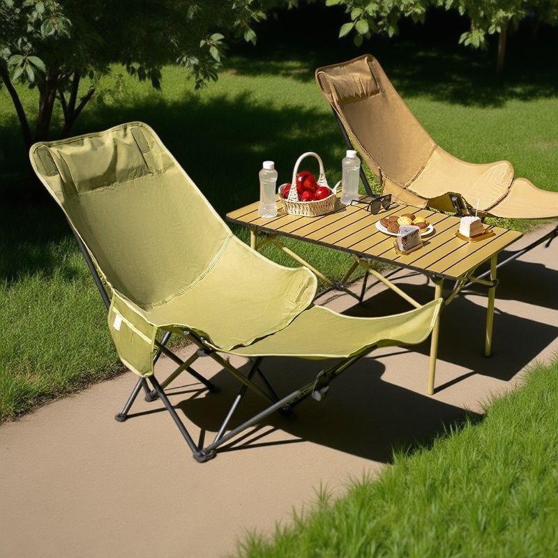 Moon chair with four adjustabl - Outdoor Camping High Chair review and price