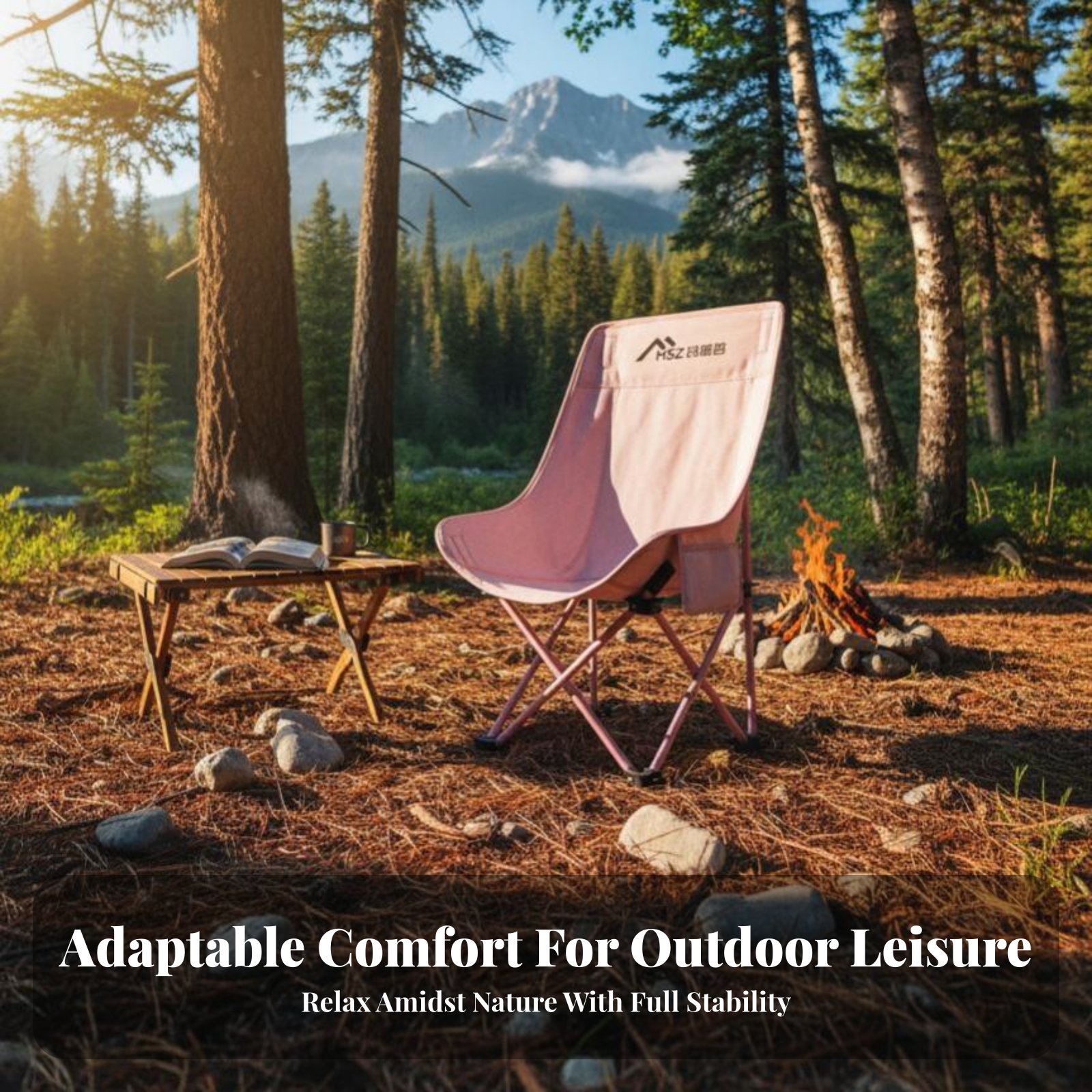 Foldable Mesh High Back Chair  - Outdoor Camping High Chair review and price