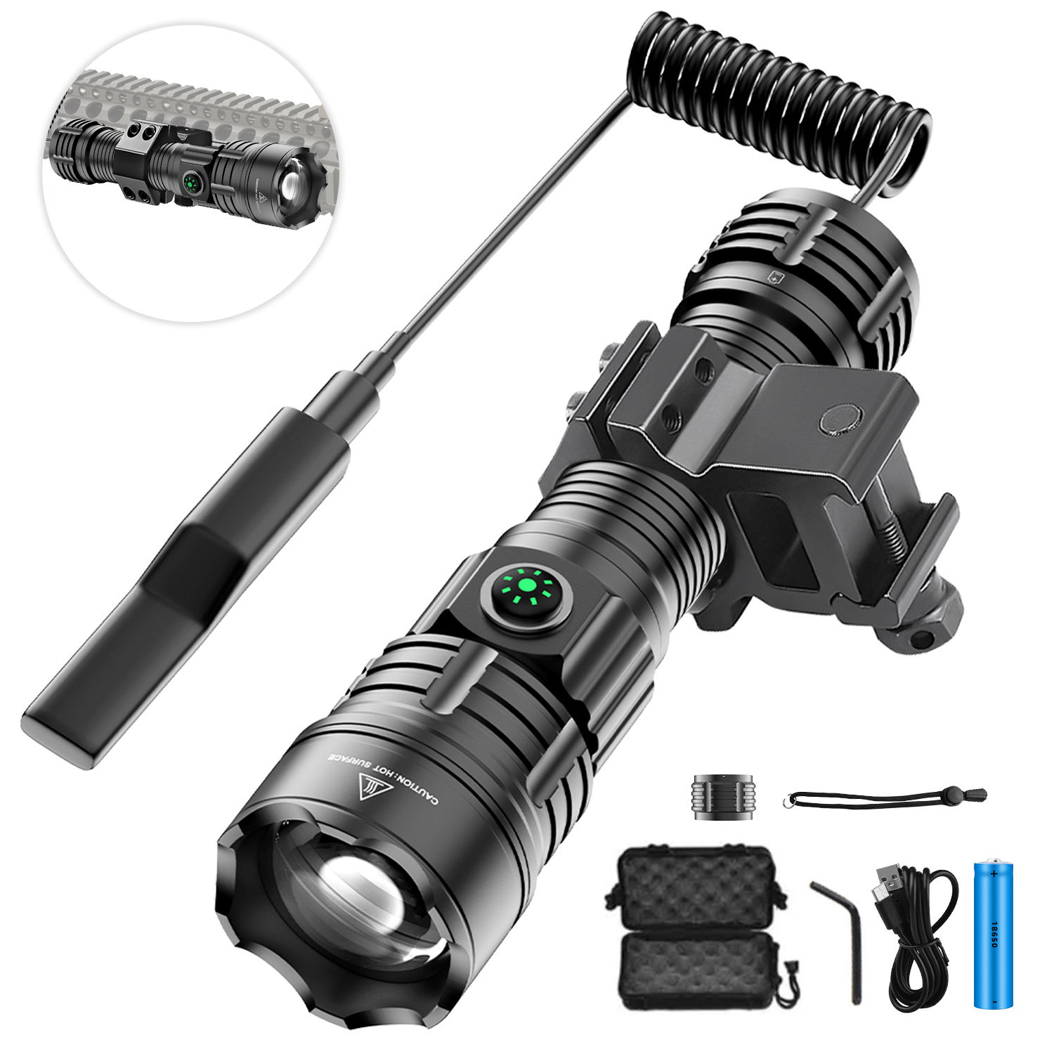 LED Flashlight Tactical Night  - Outdoor Camping Glamping Share review and price
