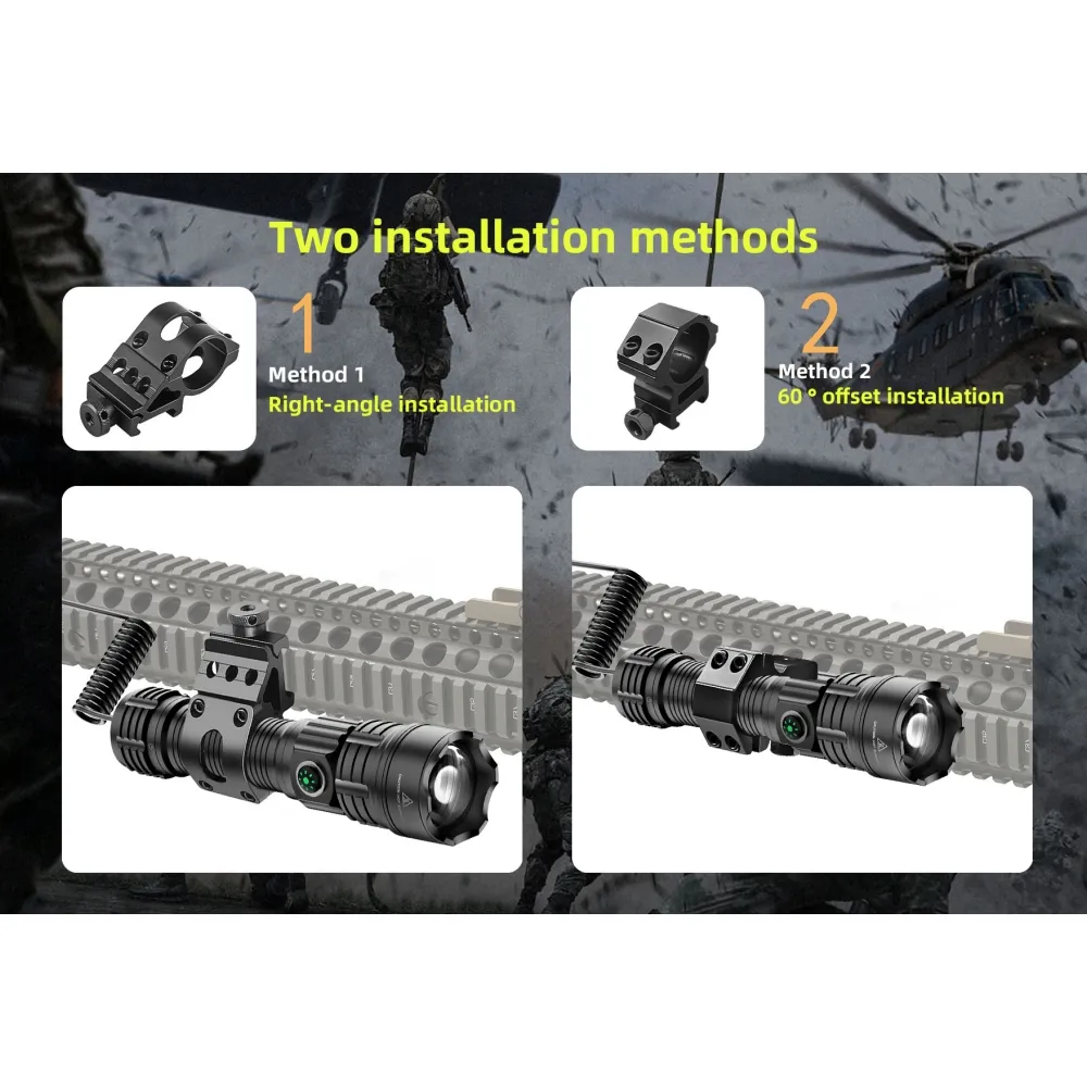 LED Flashlight Tactical Night  - Outdoor Camping Glamping Share review and price