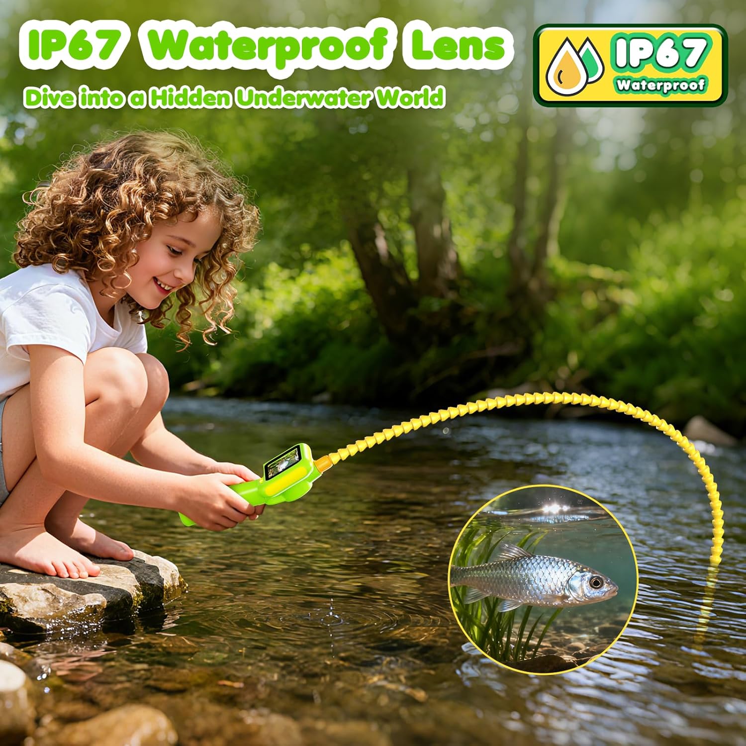 Endoscope for Kids, Borescope  - Outdoor Camping For Kids review and price