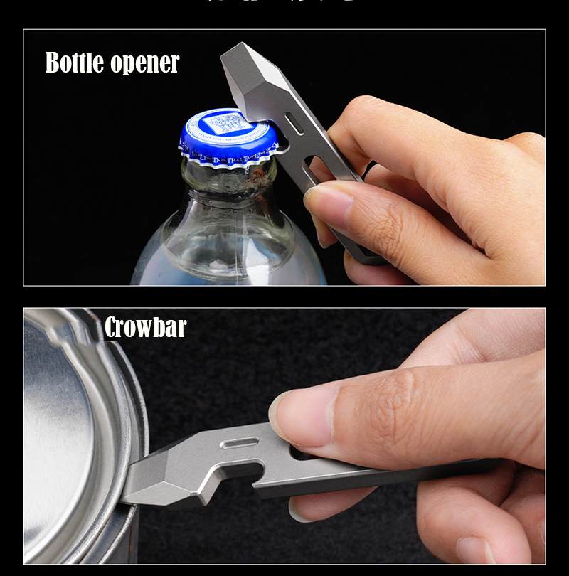 8CM  CNC TC4 Titanium Alloy Cr - Outdoor Camping Essential Gear review and price