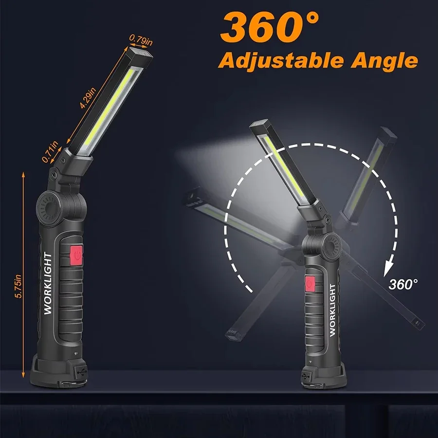 New Portable COB LED Flashligh - Outdoor Camping Lampe review and price