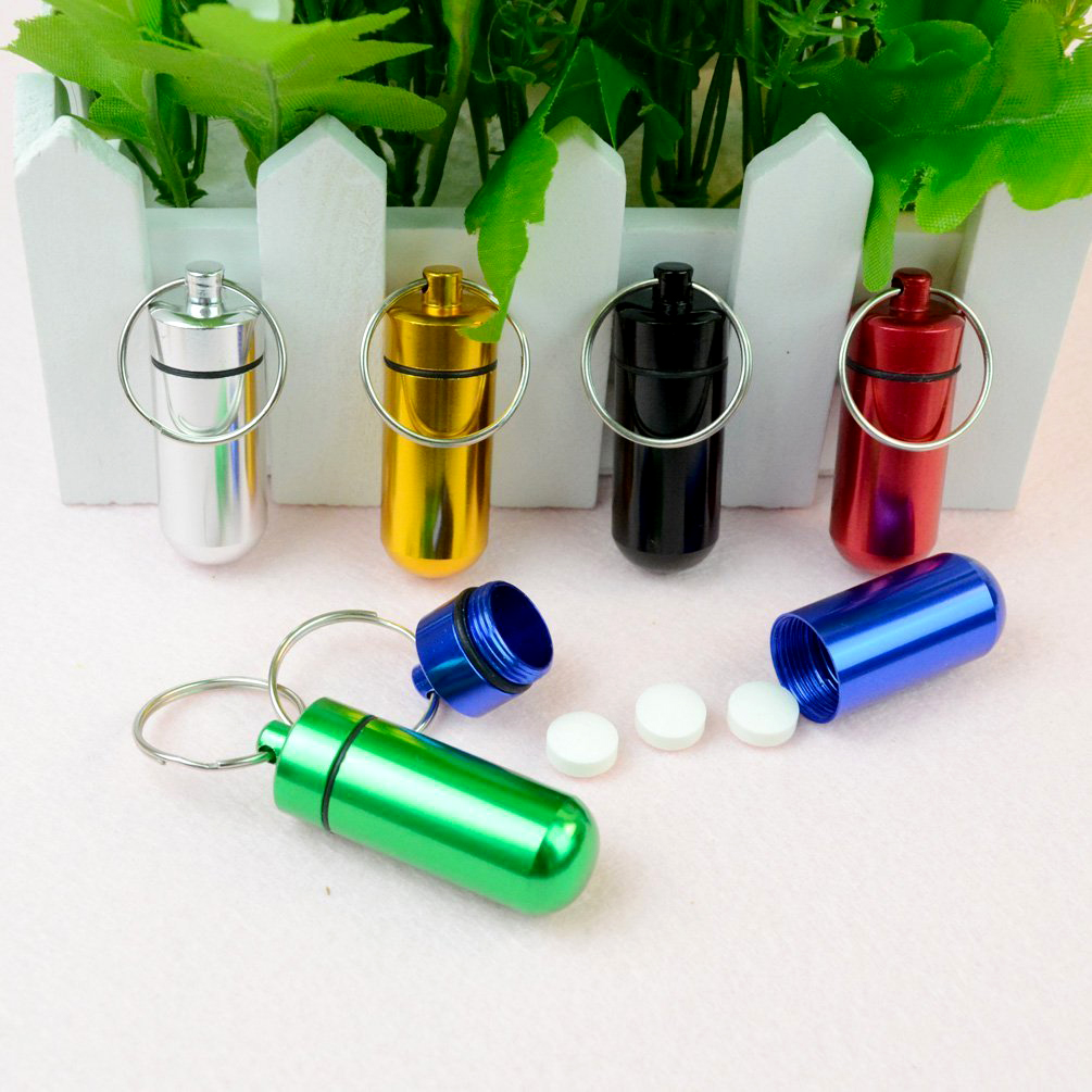 90Pcs Mini Pill Box Keychain W - Travel Outdoor Camping Youtube review and price