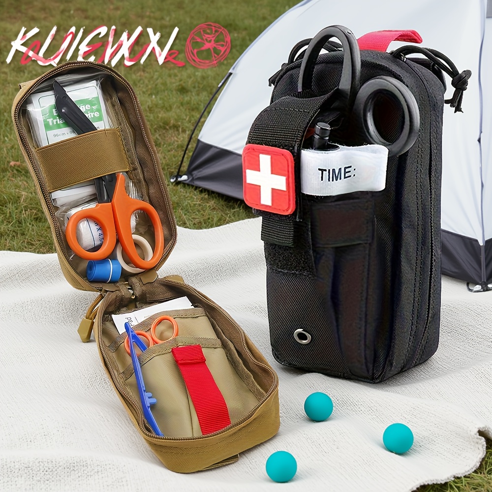 Tactical First Aid Kit Tourniq - Outdoor Camping Essential Gear review and price