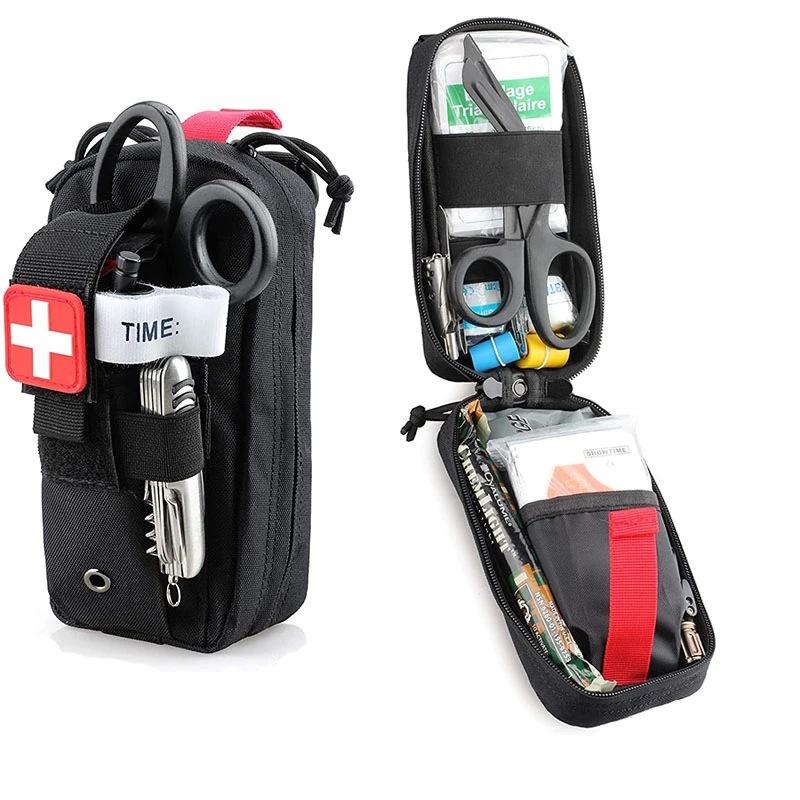 Tactical First Aid Kit Tourniq - Outdoor Camping Essential Gear review and price