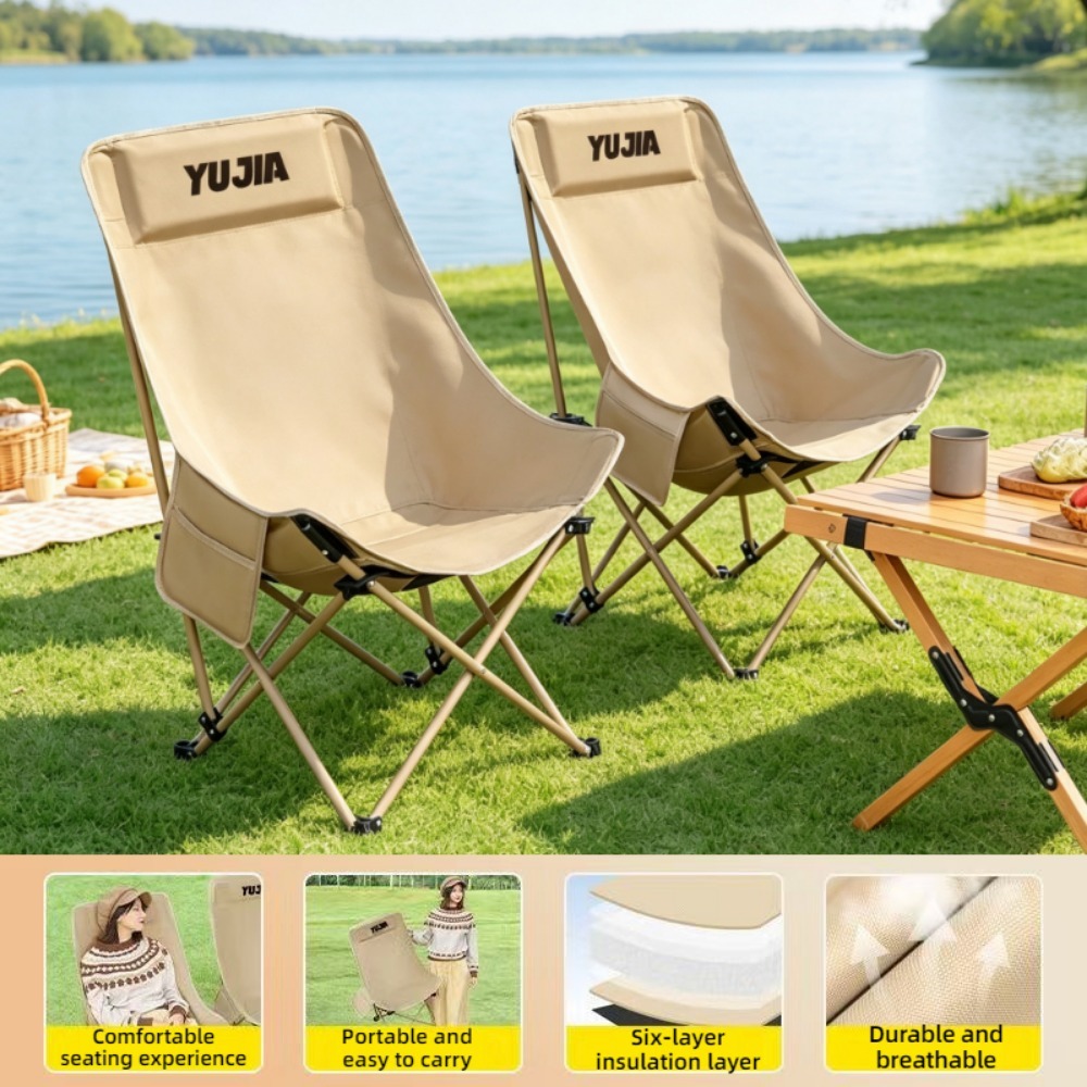 Outdoor Folding Chair, Portabl - Outdoor Camping High Chair review and price